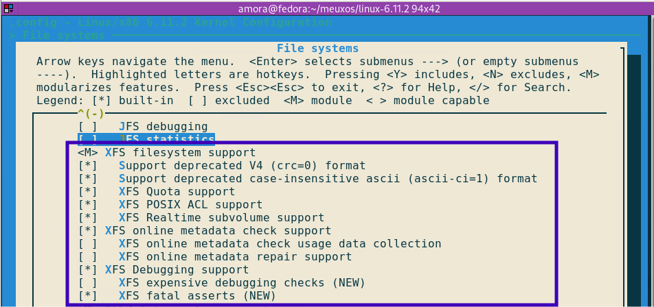 Filesystem Support